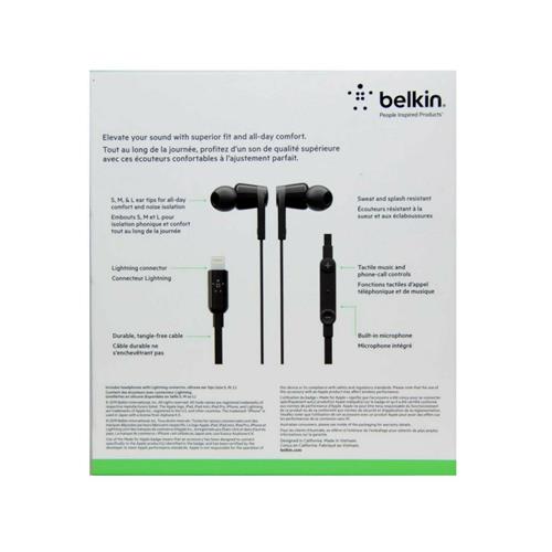 Belkin Rockstar Headphones Earphones With Lightning Connector Bl Eoutlet Co Uk