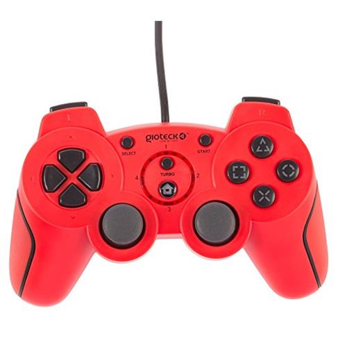 Gioteck VX2 Wired Playstation 3 Controller Red eoutlet.co.uk