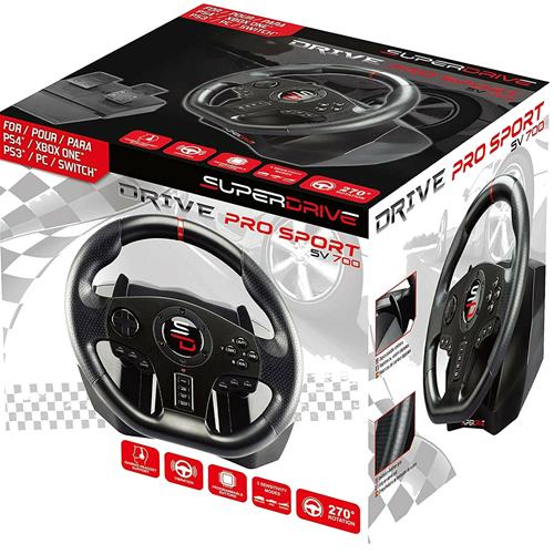 Subsonic Superdrive Steering wheel SV700 for PS4 & Xbox One with pedals ...