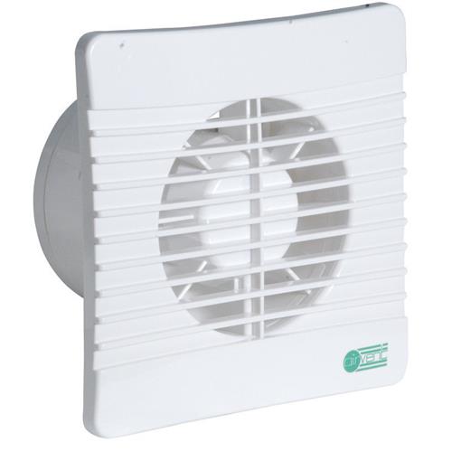 Airvent 434399 Low Voltage Axial Extractor Fan with Timer 100mm 4 Inch