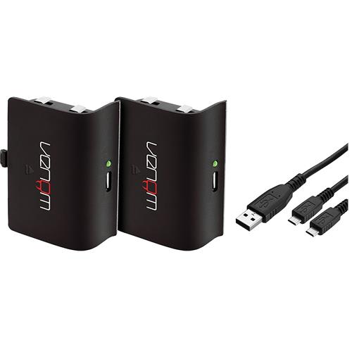 Venom Play & Charge Twin Rechargeable Battery Packs For XBOX ONE