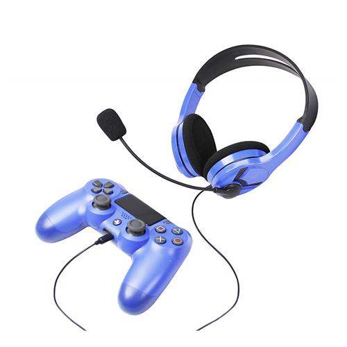 Official PS4 Stereo Headset Blue (PS4) eoutlet.co.uk