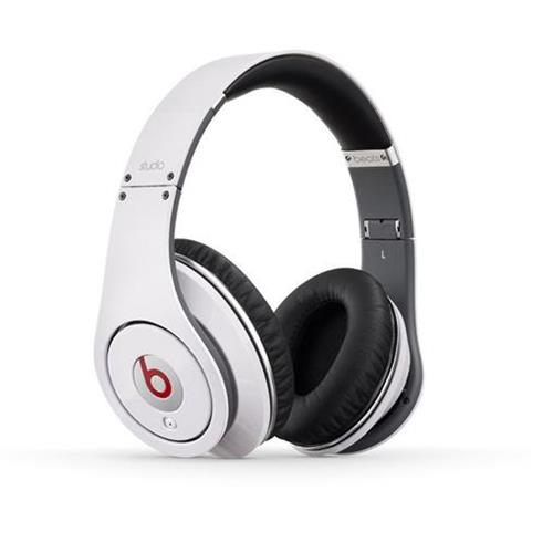 Beats Studio OverEar Wired Headphone White Version 1.0 Noise Cancelling eoutlet.co.uk