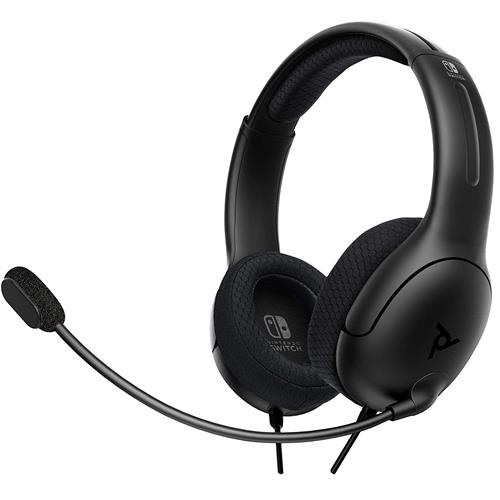 Nintendo Switch Headset PDP Stereo Wired 3.5mm Boom Mic Over Ear