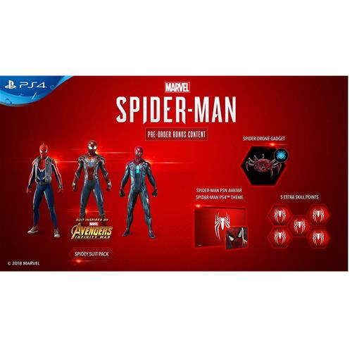 Sony PlayStation 4 Console 1TB Limited Edition Red Spider Man - eoutlet ...