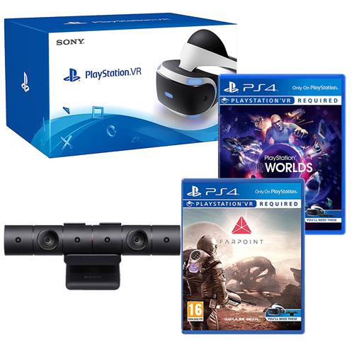 Sony PlayStation VR + PS Camera + VR Worlds, Système compatible avec t