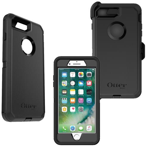 OtterBox Defender Protective Case for iPhone 7 Plus - Black - eoutlet.co.uk