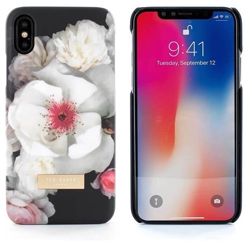 Ted Baker Case Cover for Apple iPhone X - Chelsea Black - eoutlet.co.uk