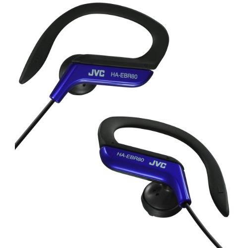 Jvc Sport Earhook In Ear Headphones With Remote And Mic For Iphoneblackberryandroid Blueblack 6704