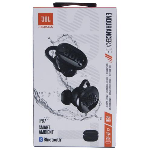 JBL Endurance Race TWS InEar Bluetooth Earbuds Black eoutlet.co.uk