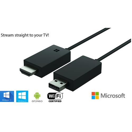 Microsoft wireless display v2 adapter with miracast technology black