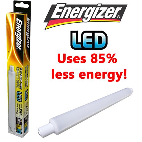 Energy Class A+ 2 X Energizer LED Strip Bulb S15 5.5w = 50w 550lm Warm White  