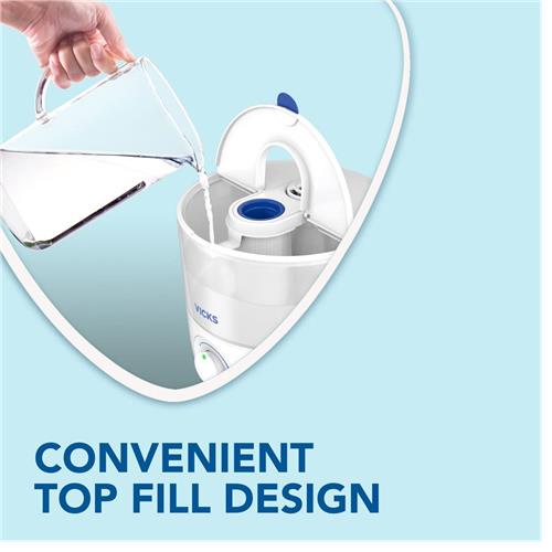 Vicks Top Fill Cool Mist Ultrasonic Humidifier eoutlet.co.uk